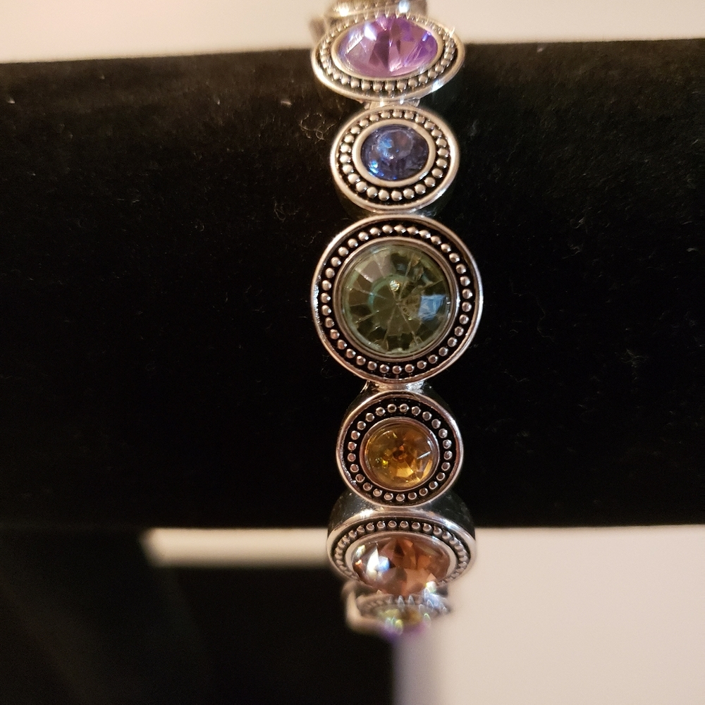 Napier Multi colored stretchable bracelet